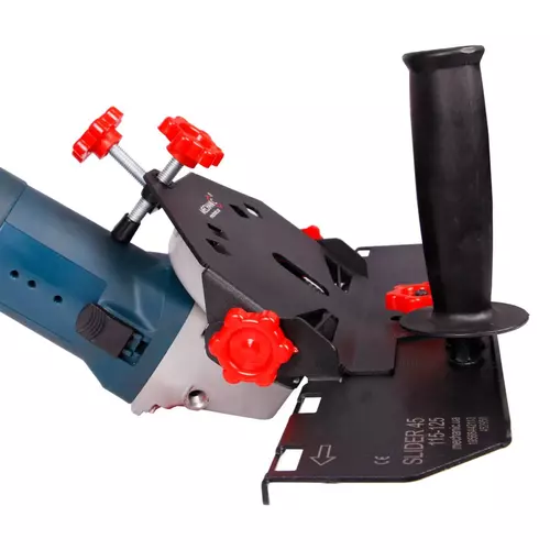 Distar Mechanic Slider 45° 2.0 – przystawka kątowa do szlifierek 115-125 mm 6