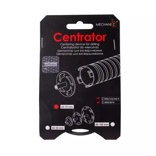 Distar Centrator RS/RM-TX 62/72 – prowadnica do otworów diamentowych 6