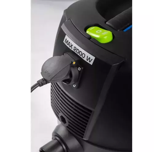 Odkurzacz przemysłowy 1200 W do warsztatu i budowy Hogert HT2E410 5