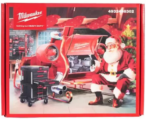 Milwaukee 4932498302 – świąteczny zestaw prezentowy  z narzędziami i akcesoriami 3