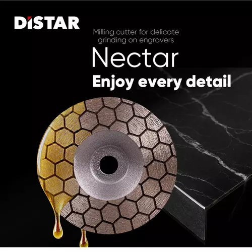 Distar DGM‑S 45/5,8F Nectar 100 – diamentowy frez 45 mm do gresu i ceramiki 8