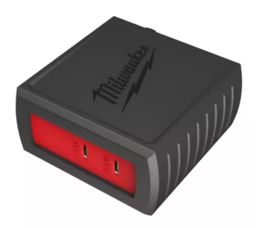 Milwaukee TC-USBC100 – adapter USB-C z dwoma portami 120 W 6