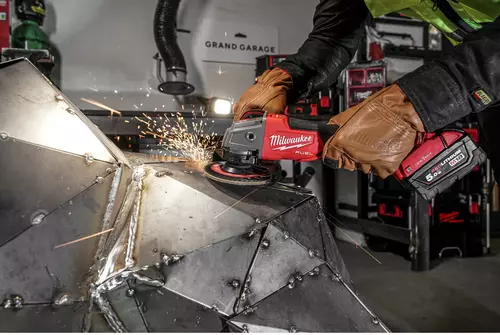 Milwaukee M18 ONEFSAG115/125XPDB-0 szlifierka kątowa 115/125  mm 18 V FUEL ONE-KEY 4