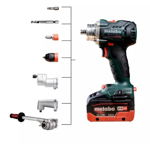 Metabo BS 18 LTX BL Q I wiertarko-wkrętarka akumulatorowa 18 V 602359840 metaBOX 7