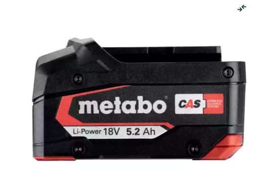 Metabo LiPOWER 18 V 5,2 Ah akumulator 625028000 2