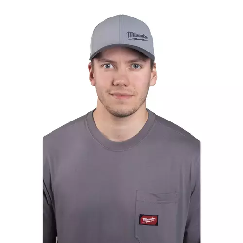 Milwaukee Performance Baseball Cap ciemnoszara L/XL czapka z daszkiem 4932493104 6