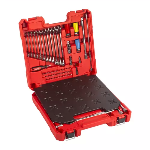 Milwaukee zestaw narzędzi mechanicznych 108 elementów 1/4" 3/8" 1/2" 4932501845 4