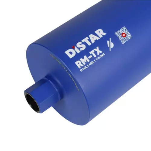 Distar DDS-W DLD RM-TX wiertło diamentowe korona 162 × 450 mm 1 1/4" UNC do wiercenia na sucho 10215129014 2