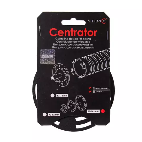 Mechanic Centrator RS/RM-TX 82/102 mm do koron diamentowych 71419031029 5