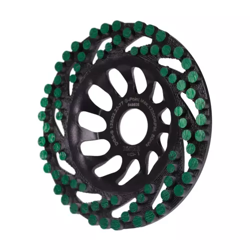 Distar Green Point DGS-S tarcza garnkowa frez diamentowy 125 × 22,23 mm do betonu 11127048020 2