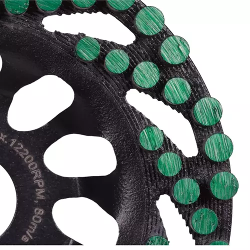 Distar Green Point DGS-S tarcza garnkowa frez diamentowy 125 × 22,23 mm do betonu 11127048020 3