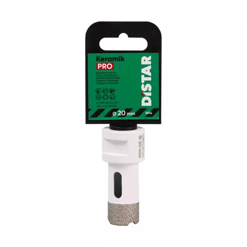 Distar Keramik Pro DDR-V wiertło diamentowe 20 × 30 mm M14 do gresu 89568442054 4