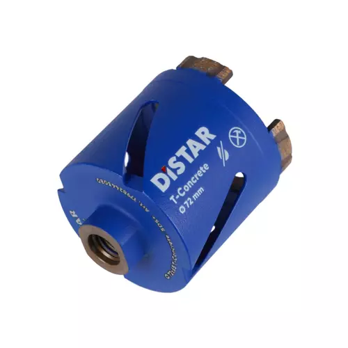Distar DDS-W T-Concrete korona diamentowa 72 × 65 mm M16 do betonu 17984445080 2