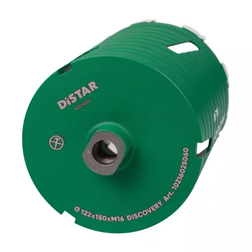 Distar Discovery DDS-W 122x150 mm M16 korona diamentowa do cegły, betonu i żelbetu 10216025060 2