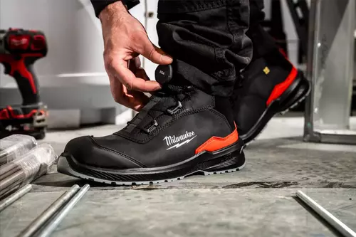 Milwaukee FLEXTRED S3S B1M110133 ESD SC FO SR czarne wysokie buty ochronne BOA rozmiar 46 4932498129 8
