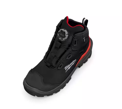 Milwaukee ARMOURTRED S7S B1M110111W CI HI HRO SC FO LG SR czarne wysokie buty ochronne BOA rozmiar 43 4932493797 3