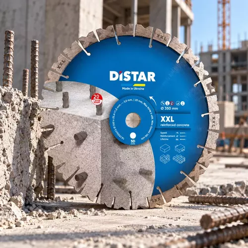 Distar XXL 350 mm Tarcza diamentowa 3,0 mm otwór 20 mm  3