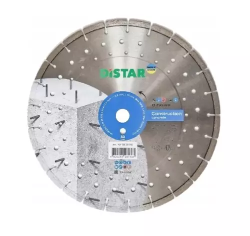 Distar Construction 350 mm tarcza diamentowa do betonu kostki 25,4 mm 10115535012 5