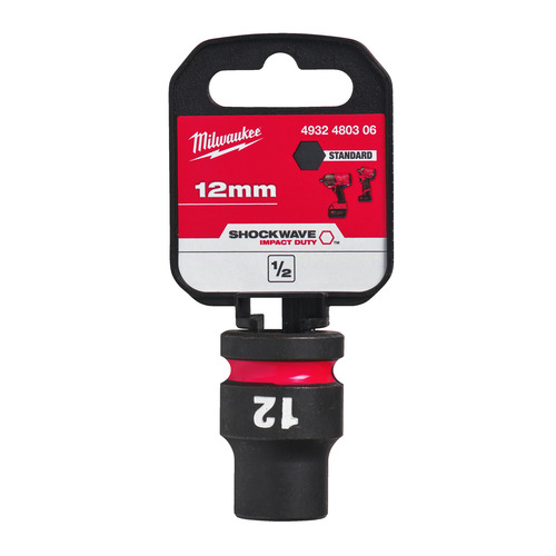 Nasadka udarowa krótka 12 mm 1/2" - 1pc 2