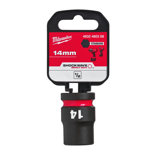 Nasadka udarowa krótka 14 mm 1/2" - 1pc 4