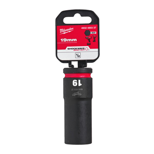 Nasadka udarowa długa 19 mm 1/2" 3