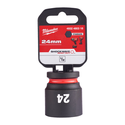 Nasadka udarowa krótka 24 mm 1/2" - 1pc 4