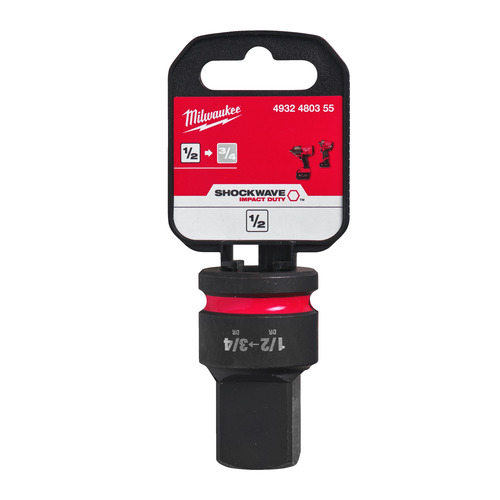 Adapter redukcja nasadek udarowych  1/2 - 3/4" Milwaukee 4