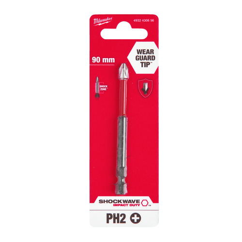 Bity udarowe Shockwave PH2 x 90 mm - 1 szt. 7