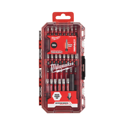 Zestaw bitów udarowych Milwaukee SHOCKWAVE IMPACT DUTY™ 38 szt.4932492009 4