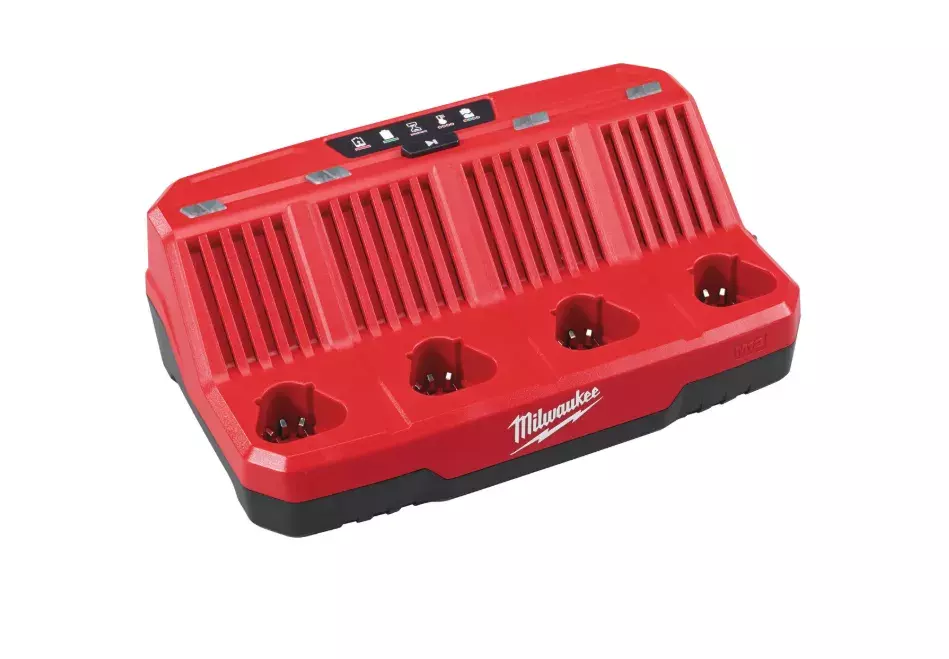 Milwaukee M12 C4 Ładowarka czterostanowiskowa do akumulatorów M12™ 1