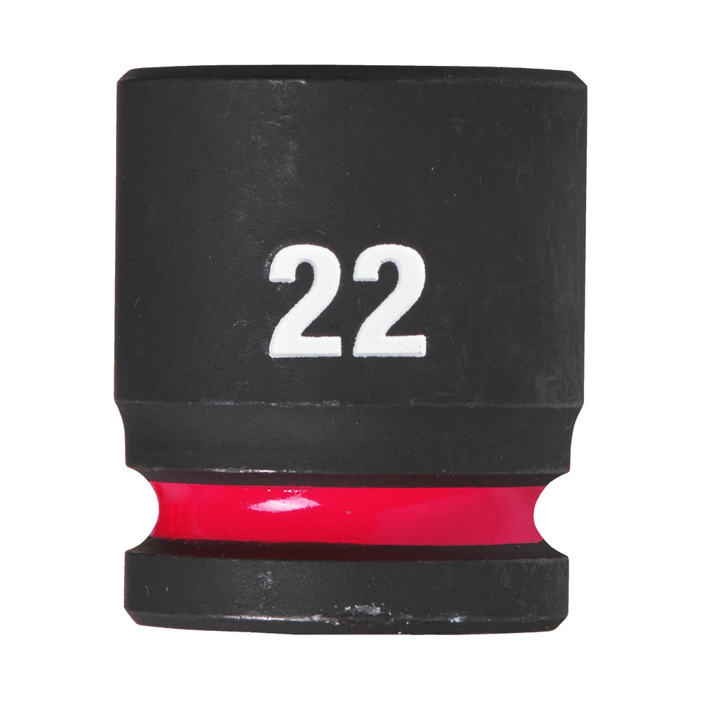 Nasadka udarowa krótka 22 mm 1/2" - 1pc 1