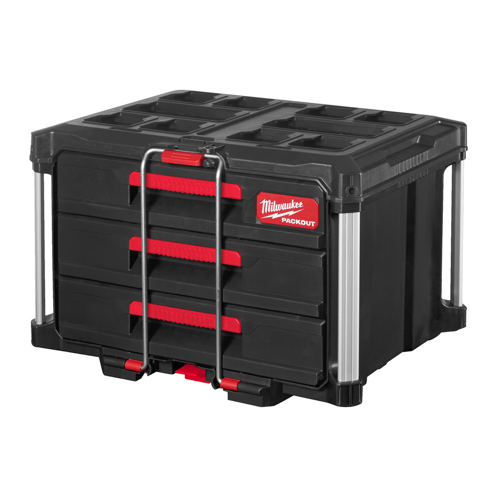 Skrzynia PACKOUT™ z 3 szufladami Milwaukee 1
