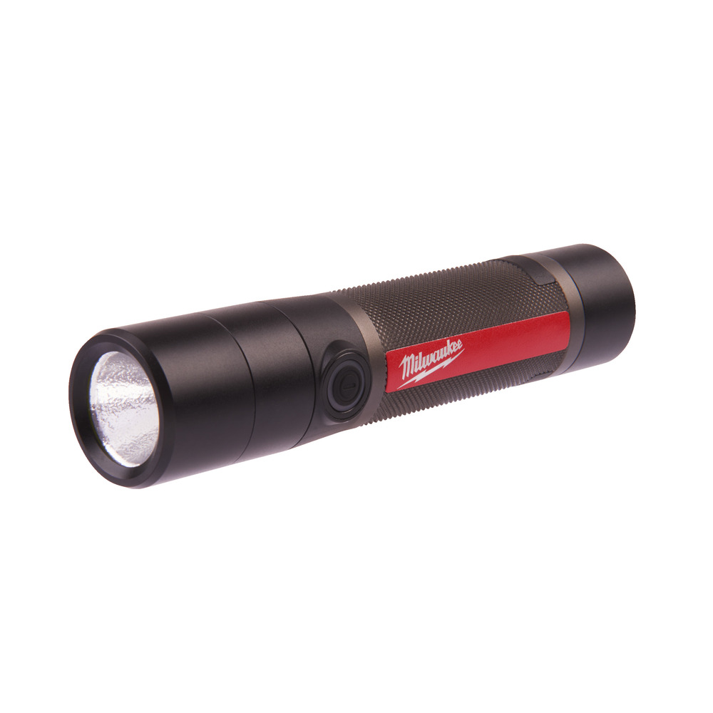 Metalowa latarka LED z akumulatorem USB L4 FMLED-301 Milwaukee 1