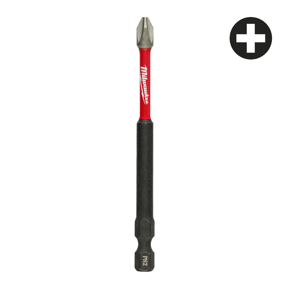 Bity udarowe Shockwave PH2 x 90 mm - 1 szt. 1