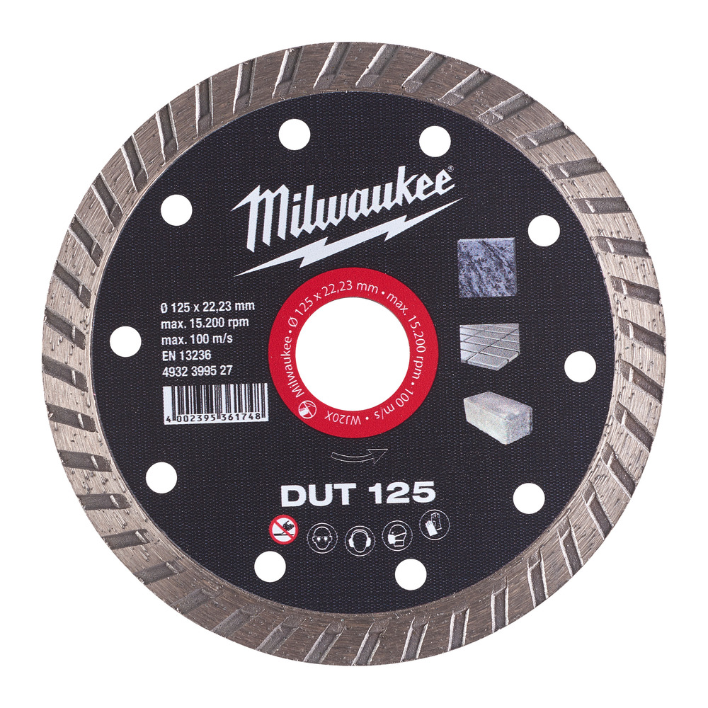 Tarcza diamentowa tnąca DUT 125 x 22,23 mm 1