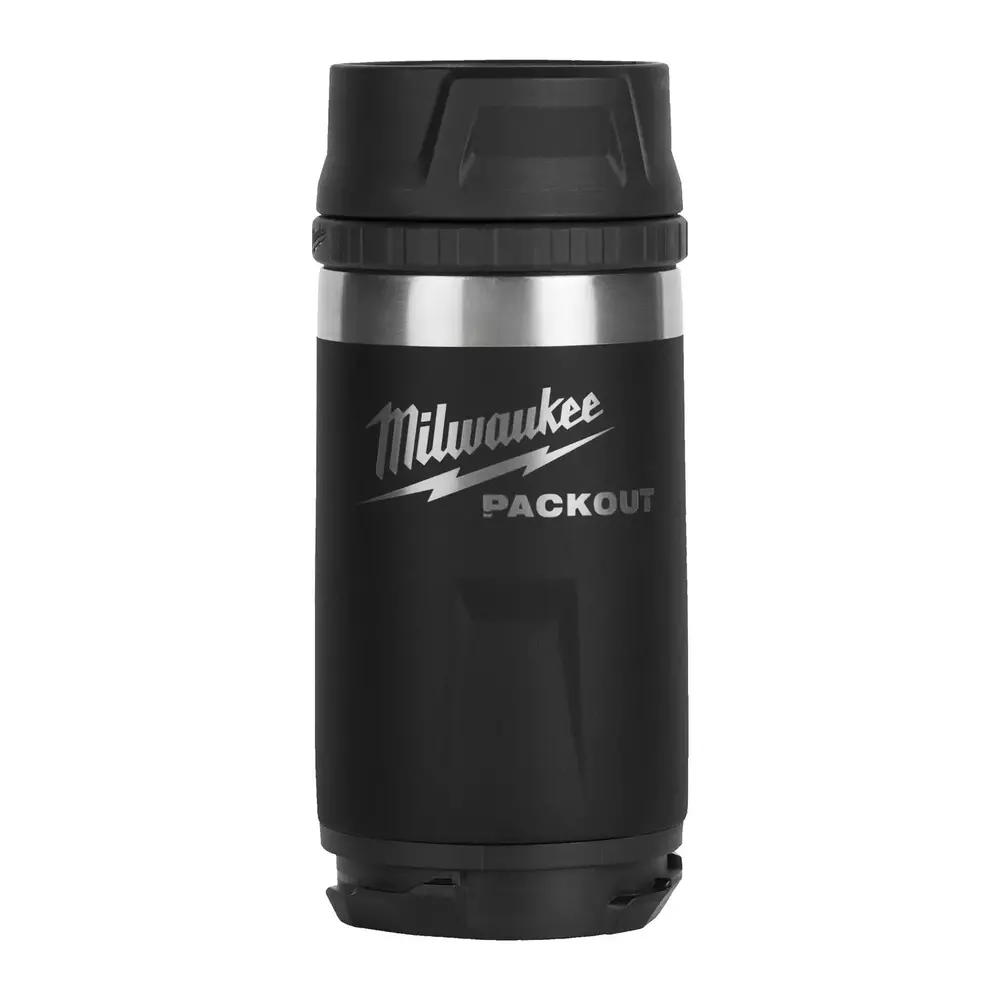 Butelka termiczna PACKOUT™ 355 ml z pokrywką - czarna Milwaukee 1