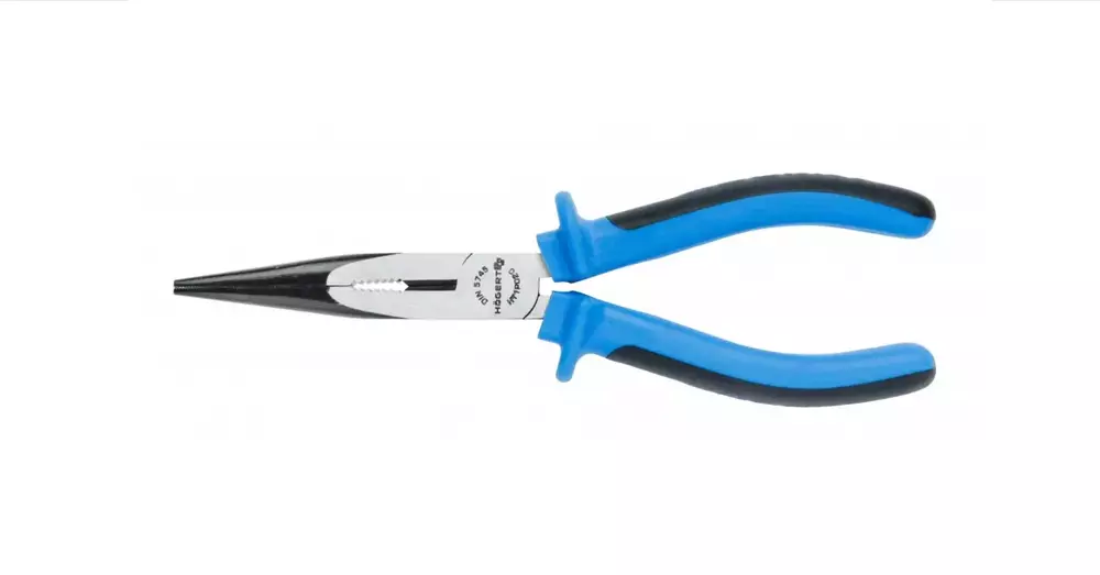 Hogert HT1P020 – szczypce wydłużone proste 200 mm 1