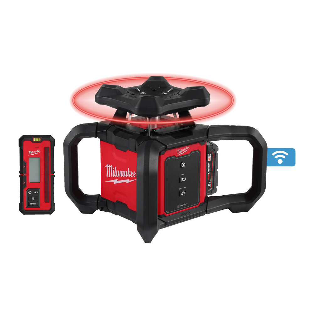 M18 RLOH600-201C Niwelator laserowy o zasięgu 600 m z systemem ONE-KEY™, poziomy Milwaukee 1