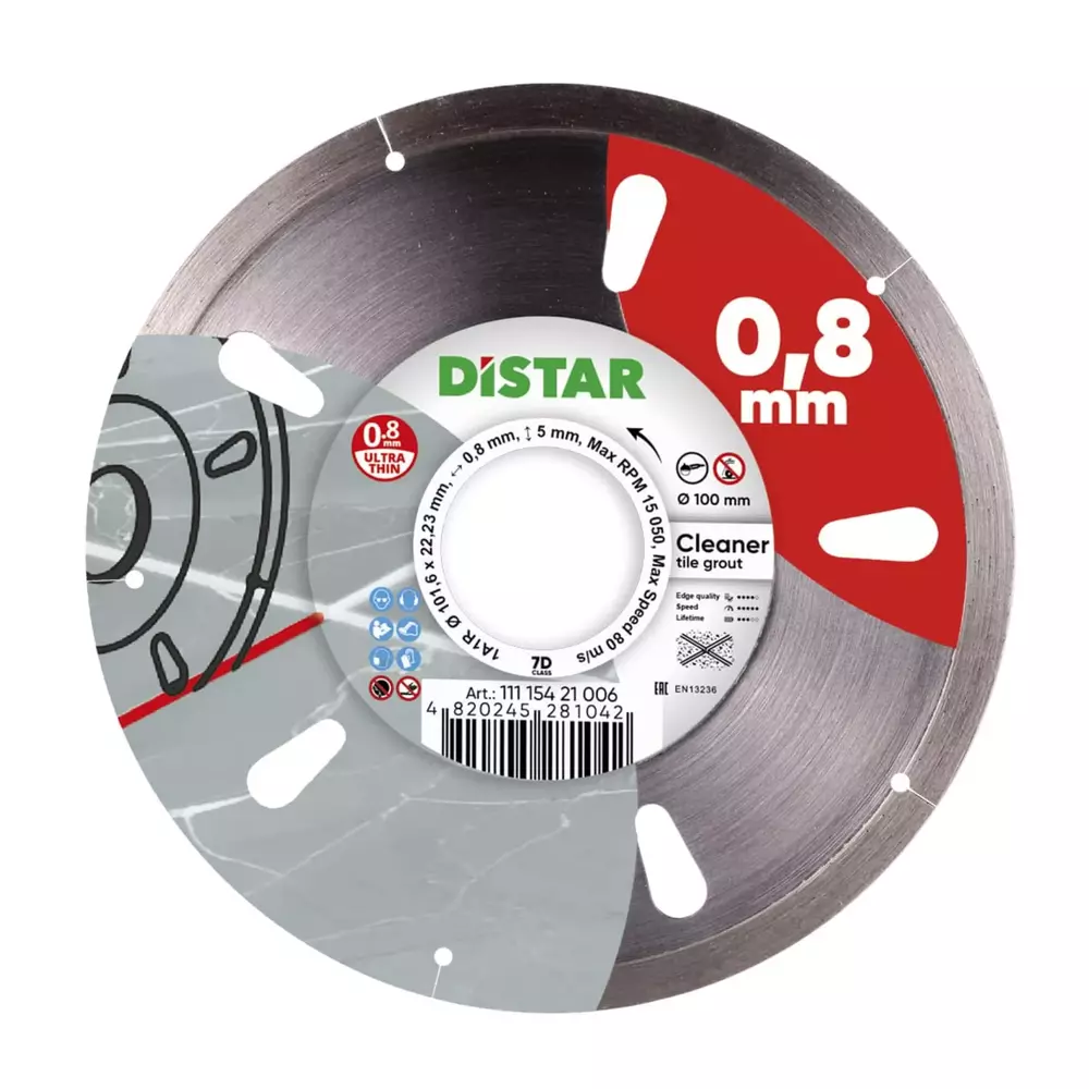 Distar Cleaner 100 mm – ultracienka tarcza do czyszczenia fug 1