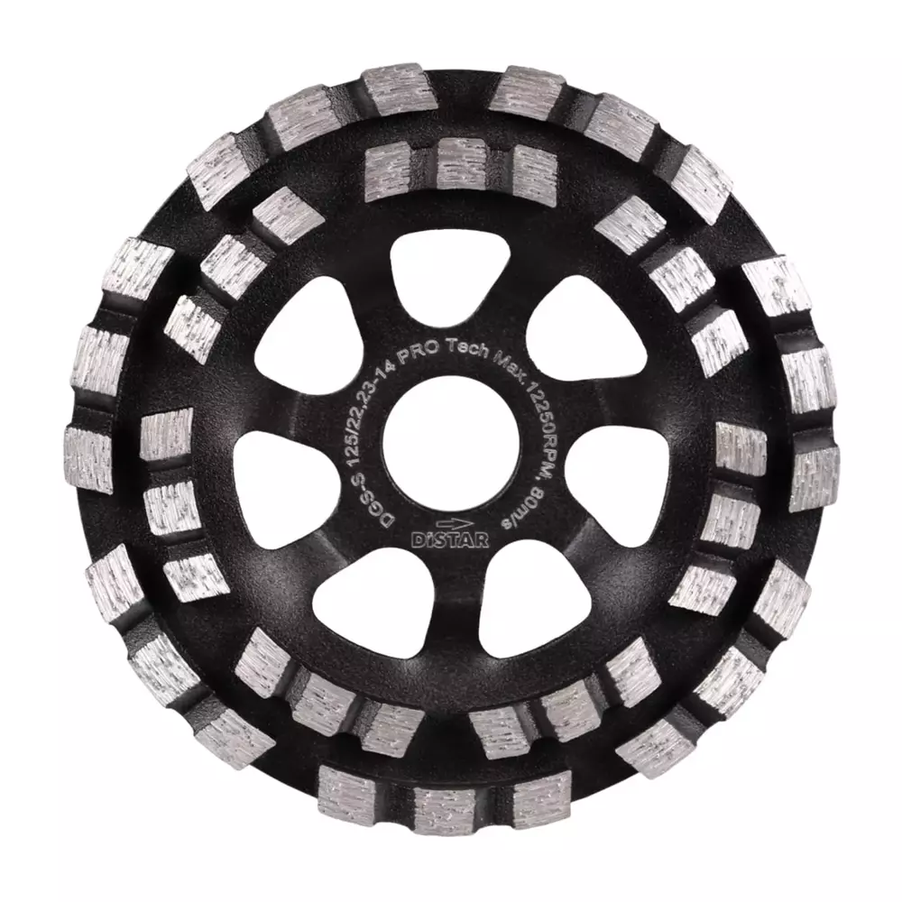 Distar PRO TECH CUP WHEEL 125 mm – tarcza garnkowa do betonu i cegły 1