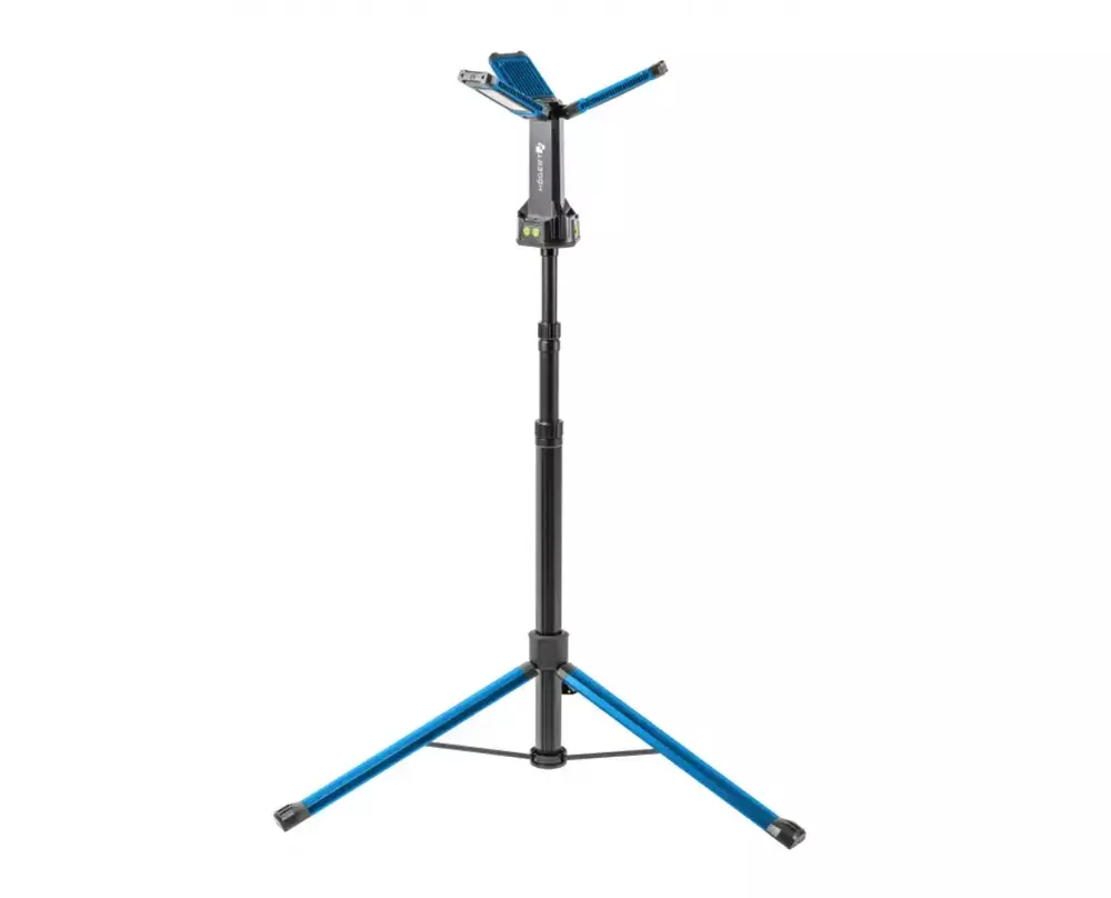 Hogert HT1E450 – naświetlacz akumulatorowy lampa LED ze statywem 7000 lm 1