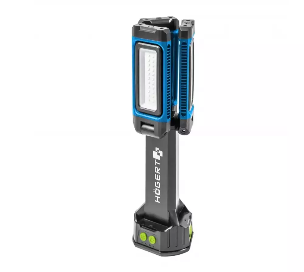 Hogert HT1E452 – naświetlacz akumulatorowy lampa LED 360° 7000 lm 1