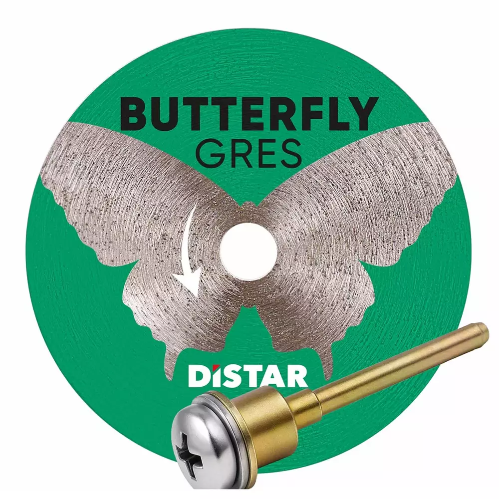 Distar Diamentowa tarcza tnąca Butterfly 45mm  – tarcza do gresu i ceramiki 1