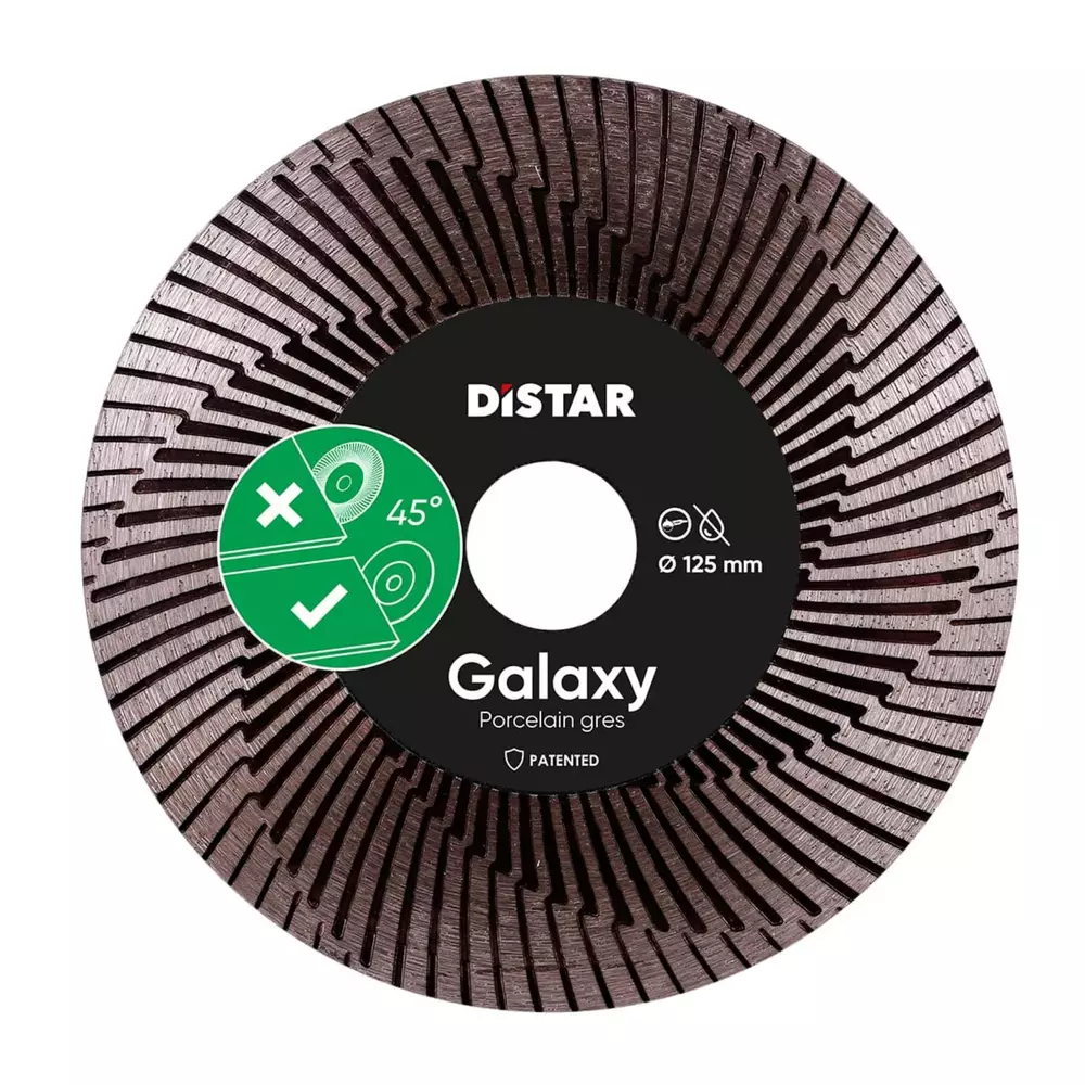 Distar 11120159100 Galaxy tarcza diamentowa 125 mm do gresu i ceramiki 1