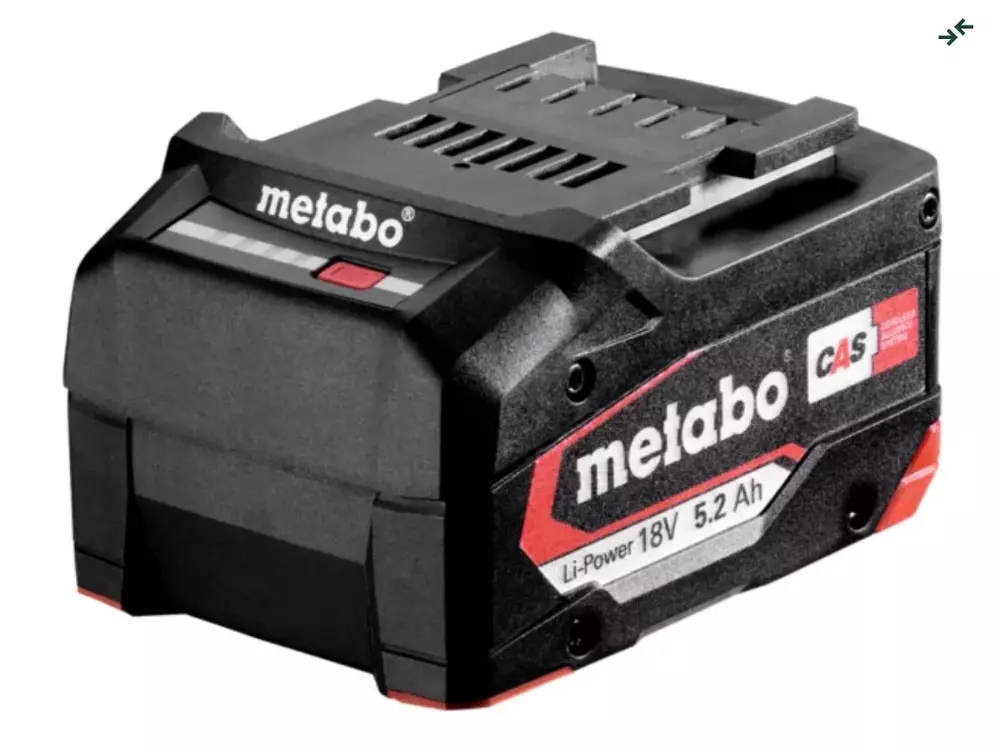 Metabo LiPOWER 18 V 5,2 Ah akumulator 625028000 1