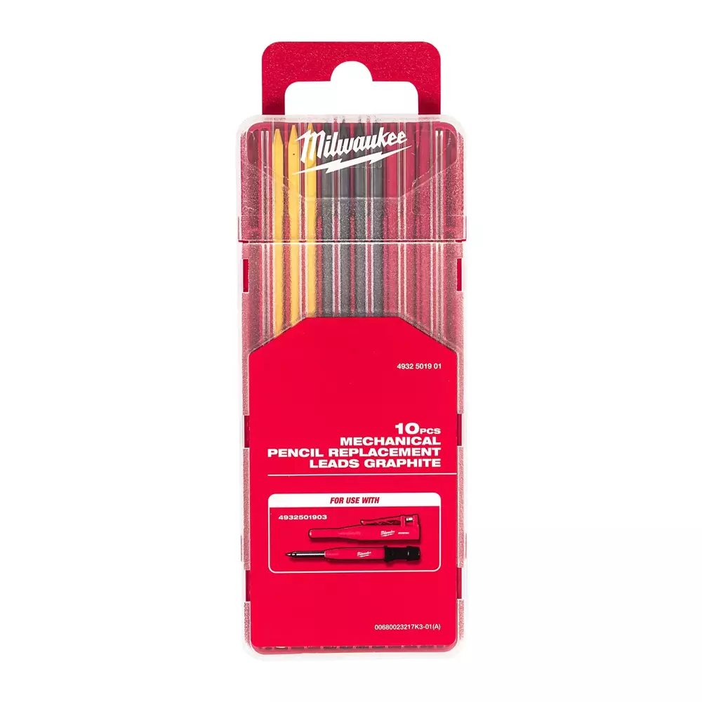 Milwaukee wkłady kolorowe 2,8 mm 2B do ołówka mechanicznego 10 szt. 4932501902 1