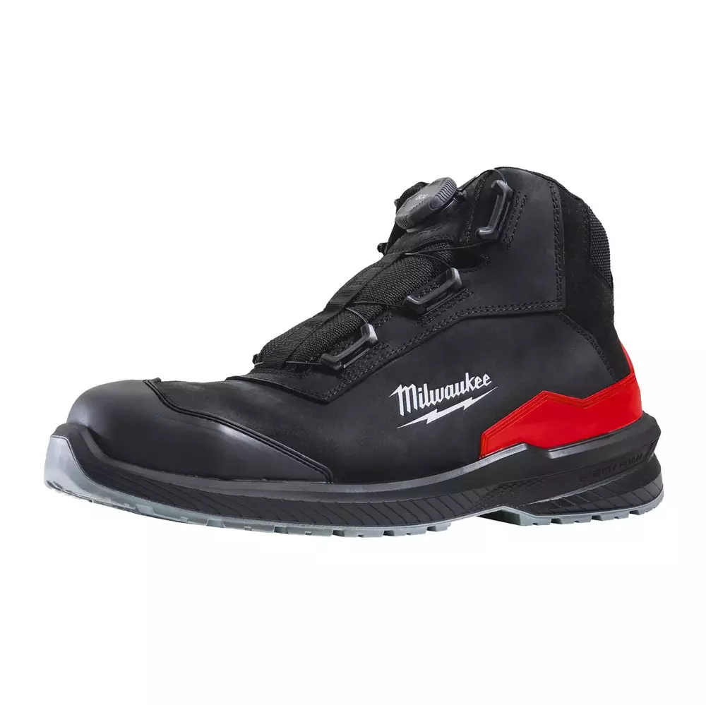 Milwaukee FLEXTRED S3S B1M110133 ESD SC FO SR czarne wysokie buty ochronne BOA rozmiar 39 4932498122 1