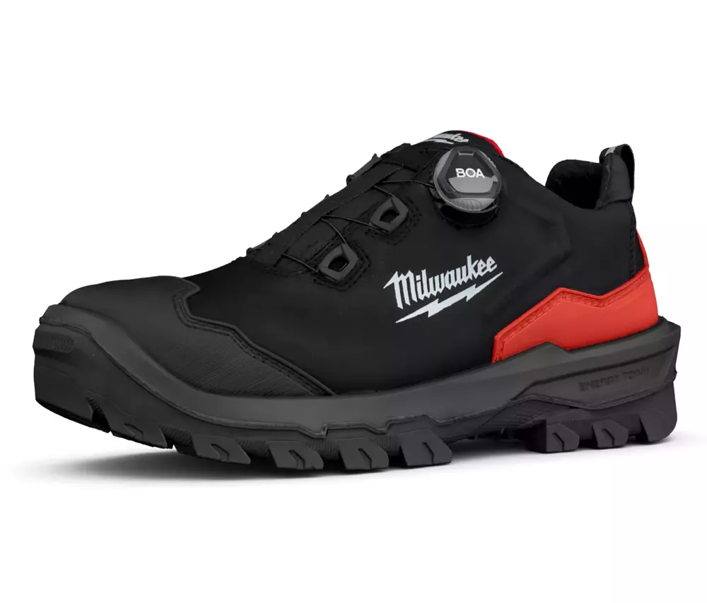 Milwaukee ARMOURTRED S3S B1L110111W ESD CI HI HRO SC FO LG SR czarne półbuty ochronne BOA rozmiar 44 4932493788 1
