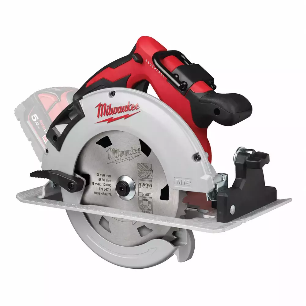 Milwaukee M18 BLCS66-0 bezszczotkowa pilarka tarczowa 190 mm 66 mm wersja bez akumulatora 4933464588 1