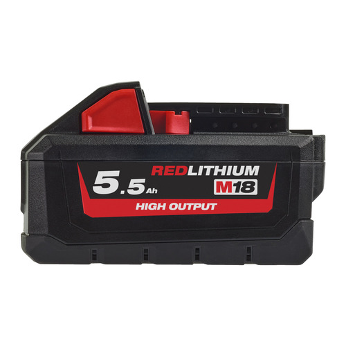 M18 HB5.5 Akumulator 18V 5.5Ah HIGH OUTPUT Li-Ion do elektronarzędzi Milwaukee 1
